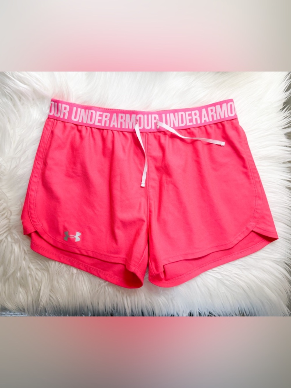 Hot Pink Under Armour Athletic Shorts